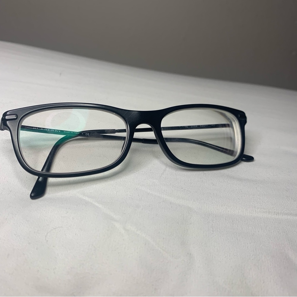 Burberry Men Black Eyeglasses - Picture 4 of 8